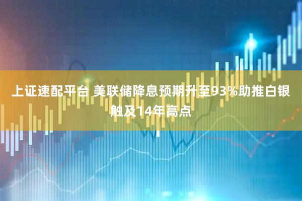 上证速配平台 美联储降息预期升至93%助推白银触及14年高点