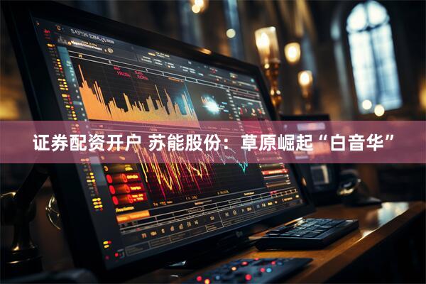 证券配资开户 苏能股份：草原崛起“白音华”