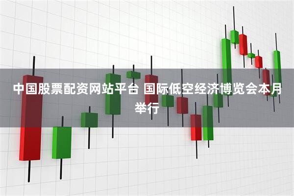中国股票配资网站平台 国际低空经济博览会本月举行
